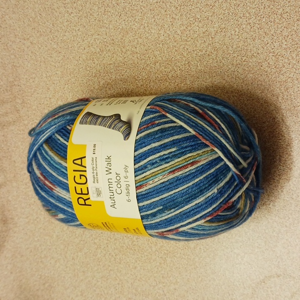 Regia 6 ply sock yarn autumn walk
